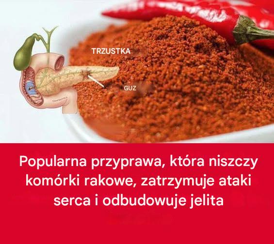 Popularna przyprawa, która niszczy komórki rakowe, zatrzymuje ataki serca i odbudowuje jelita