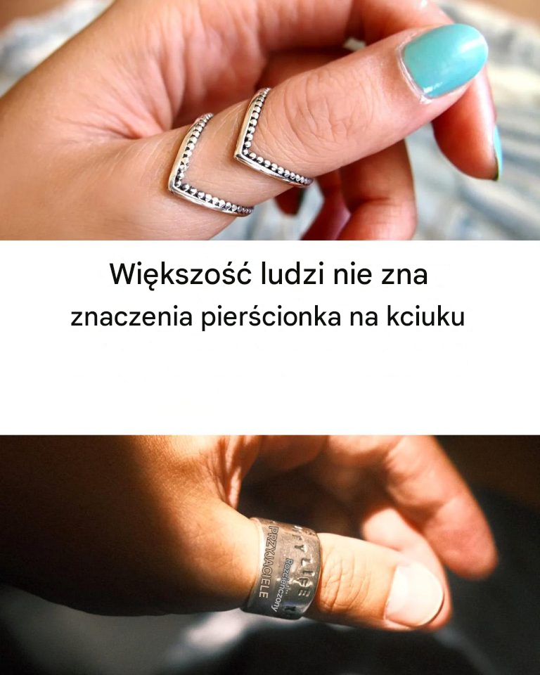 Pierścień na kciuku: Co to oznacza?