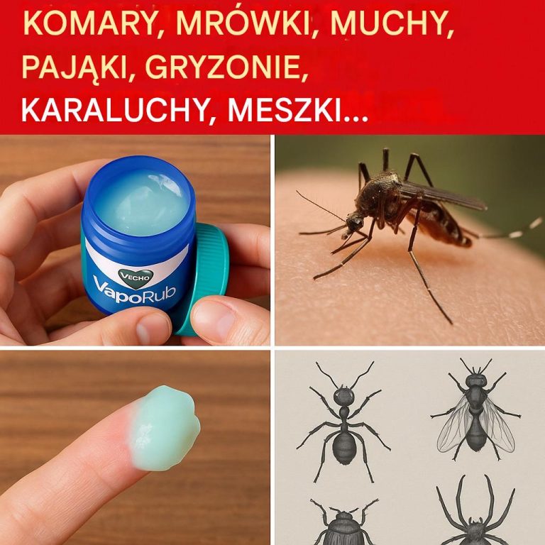 Vicks VapoRub: Twoja tajna broń w walce ze szkodnikami!